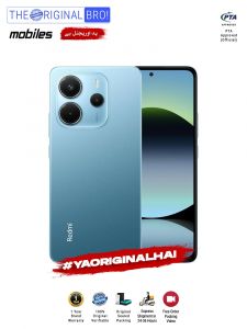 Redmi Note 14 - 8GB RAM - 128GB Storage - PTA Approved - 12 Months Warranty - Blue - The Original Bro Mobiles - TOB37
